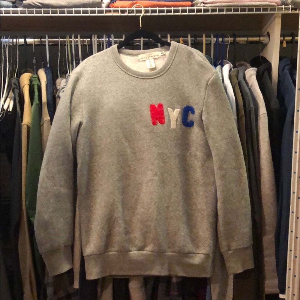 Grey Crewneck Sweatshirt